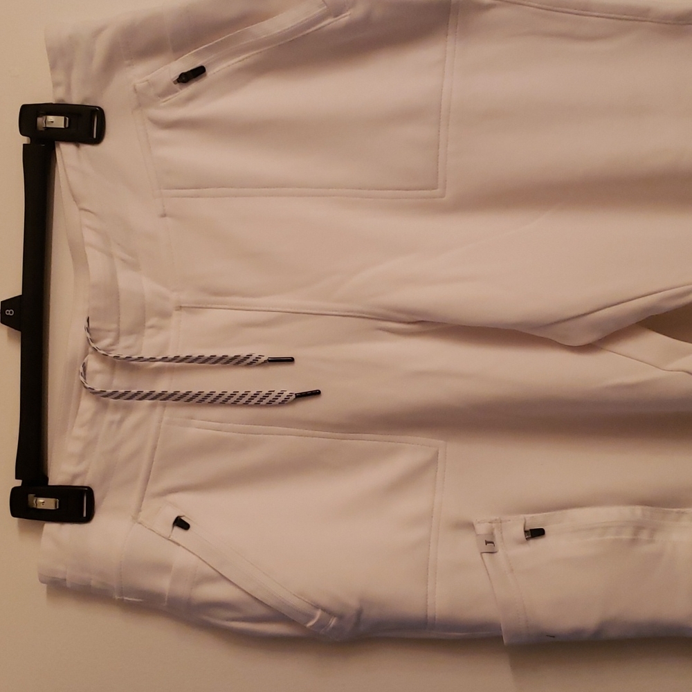 Jaanuu white scrub bottoms